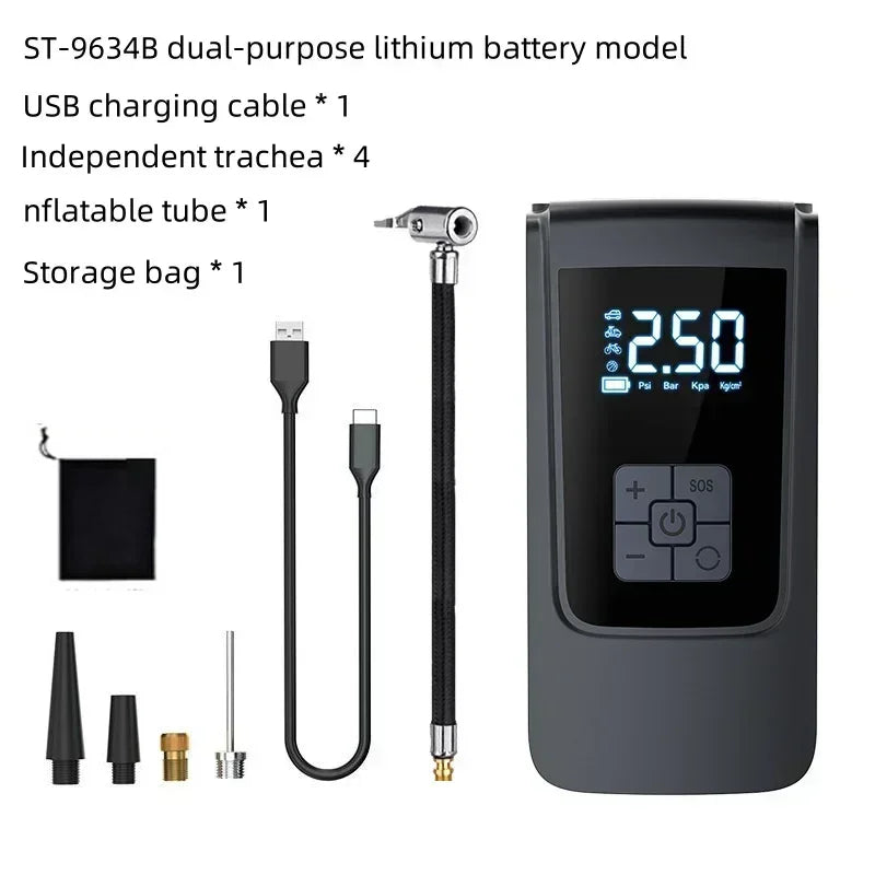 Portable Electric Tire Inflator – Digital Air Pump