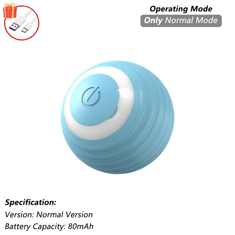 Smart Rolling Cat Toy – Auto Teasing Ball