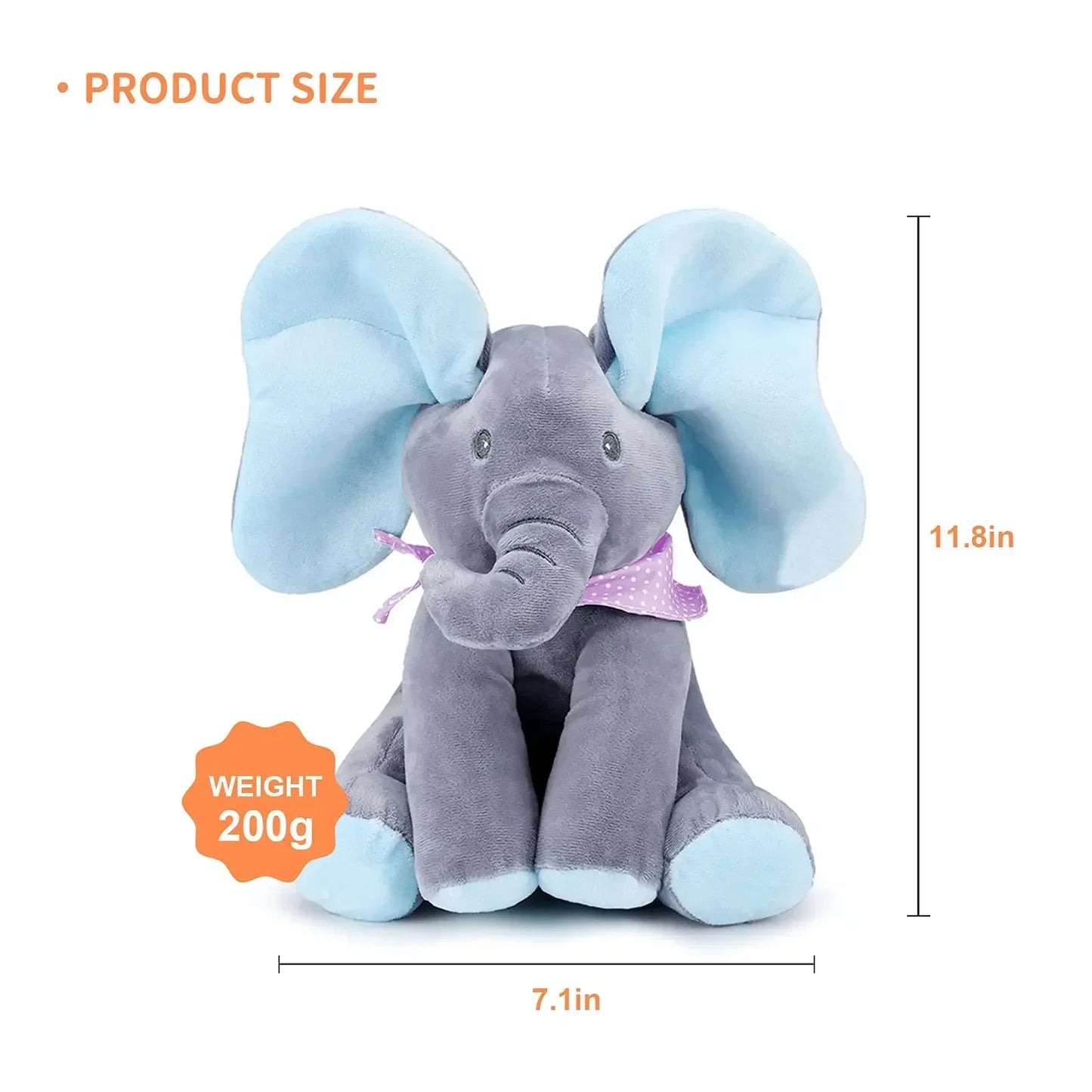 Animated Singing Elephant Toy