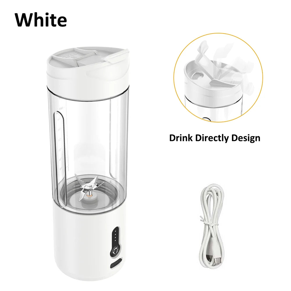 Portable USB Blender – 6-Blade Juicer
