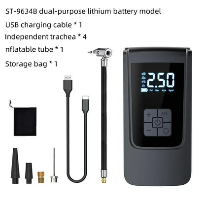 Portable Electric Tire Inflator – Digital Air Pump