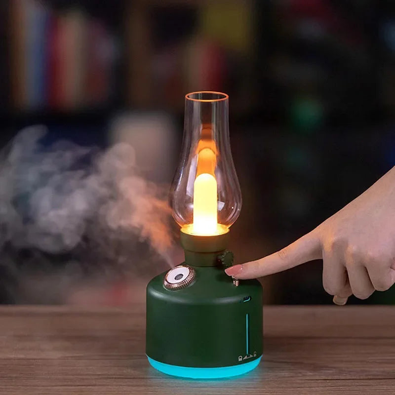 Retro Lamp Aroma Diffuser – USB Rechargeable
