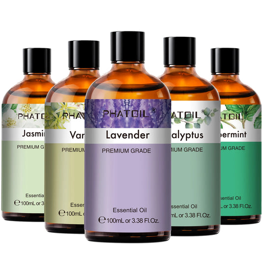 PHATOIL 100ml Essential Oil Set – Aromatherapy