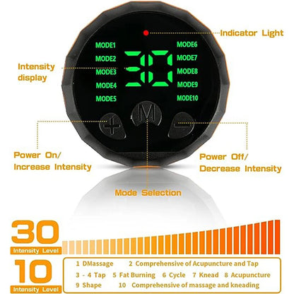 Abdominal Muscle Stimulator- EMS Trainer USB Rechargeable