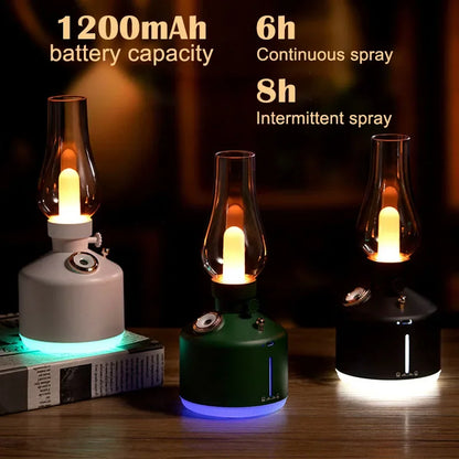 Retro Lamp Aroma Diffuser – USB Rechargeable