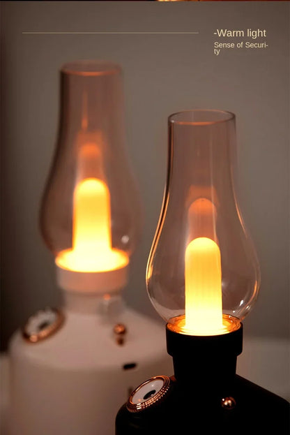 Retro Lamp Aroma Diffuser – USB Rechargeable