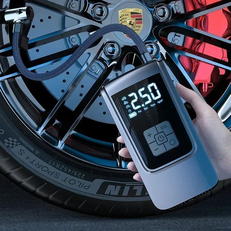 Portable Electric Tire Inflator – Digital Air Pump