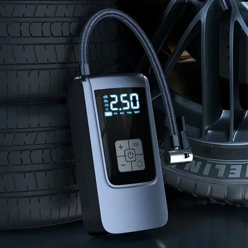 Portable Electric Tire Inflator – Digital Air Pump