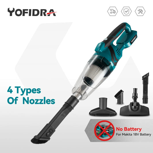 Cordless Handheld Vacuum – Makita 18V Compatible