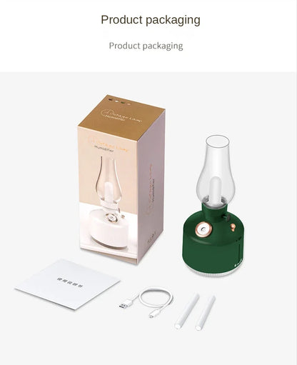 Retro Lamp Aroma Diffuser – USB Rechargeable