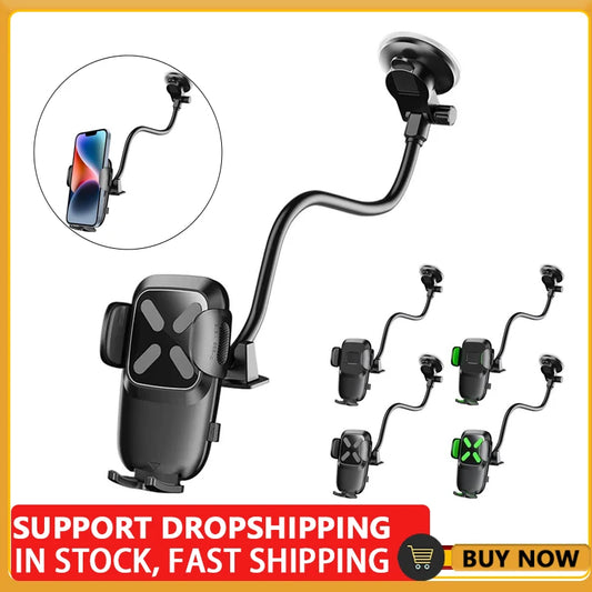 Adjustable Long Arm Phone Mount