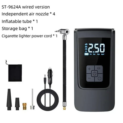 Portable Electric Tire Inflator – Digital Air Pump