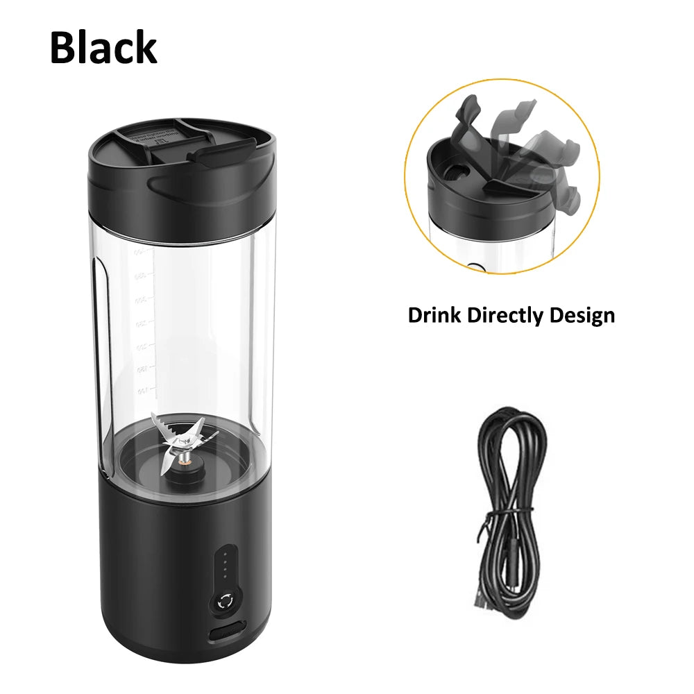 Portable USB Blender – 6-Blade Juicer