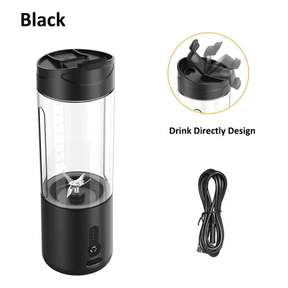 Portable USB Blender – 6-Blade Juicer