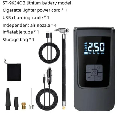 Portable Electric Tire Inflator – Digital Air Pump